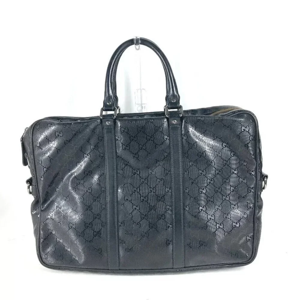 GUCCI 201480 GG implementation Bag Hand Bag Tote Bag Business bag